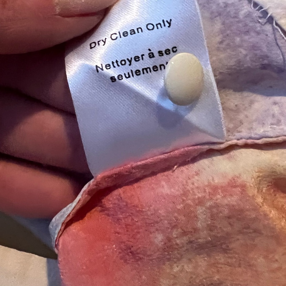 Wilfred | Aritizia Silk Watercolor Sheath Dress - Picture 10 of 11